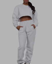 Load image into Gallery viewer, Light Heather Grey Sweatpants
