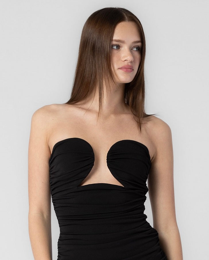 Catalina Black Bustier Top – Saffire Clothing