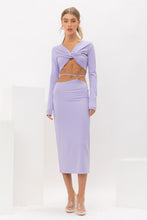 Load image into Gallery viewer, Haze Cutout Maxi Set in Lavender
