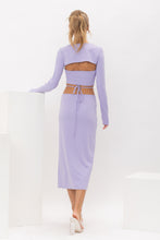 Load image into Gallery viewer, Haze Cutout Maxi Set in Lavender
