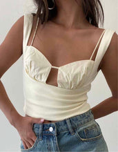 Load image into Gallery viewer, Lemon Bustier Top
