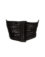 Load image into Gallery viewer, Valiant Edge Corset Top in Black
