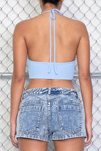 Load image into Gallery viewer, Halter Chain Top in Blue
