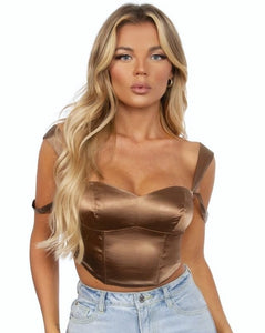 satin tops, revolve tops, fall fashion trends, fall tops, fall 2021 trends, corset tops, satin crop tops, fashion nova tops