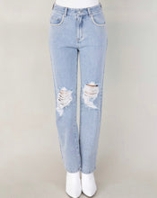 Load image into Gallery viewer, Light Wash Jeans

