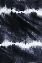 Load image into Gallery viewer, Black Edge Bleached Leather Skirt
