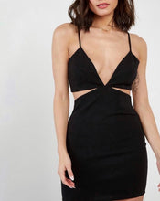 Load image into Gallery viewer, Attract Cutout Dress in Black
