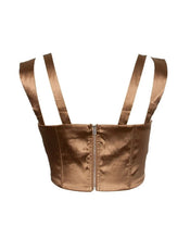 Load image into Gallery viewer, Golden Hour Satin Top

