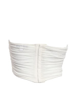 Load image into Gallery viewer, Valiant Edge Corset Top in White
