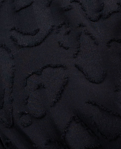 Intrigue Black Leopard Chiffon Dress
