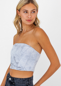 Storm Marble Tube Top