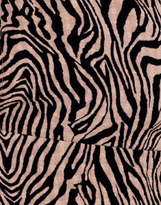 Abstract Top in Black Mocha