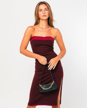 Load image into Gallery viewer, Love Midi Dress in Maroon
