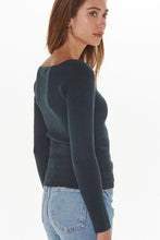 Load image into Gallery viewer, Everlasting Knit Top in Hunter Green
