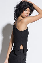 Load image into Gallery viewer, Rebel Asymmetric Top in Black
