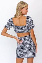 Load image into Gallery viewer, Venice Floral Gingham Top

